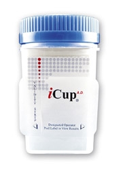 Test Drug Urine Cup Drugs of Abuse Test Kit iCup .. .  .  